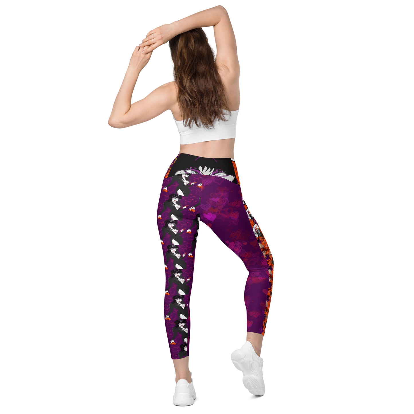 By Moonlight Crossover leggings with pockets