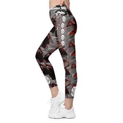 Goblin Chainsaw Crossover leggings with pockets