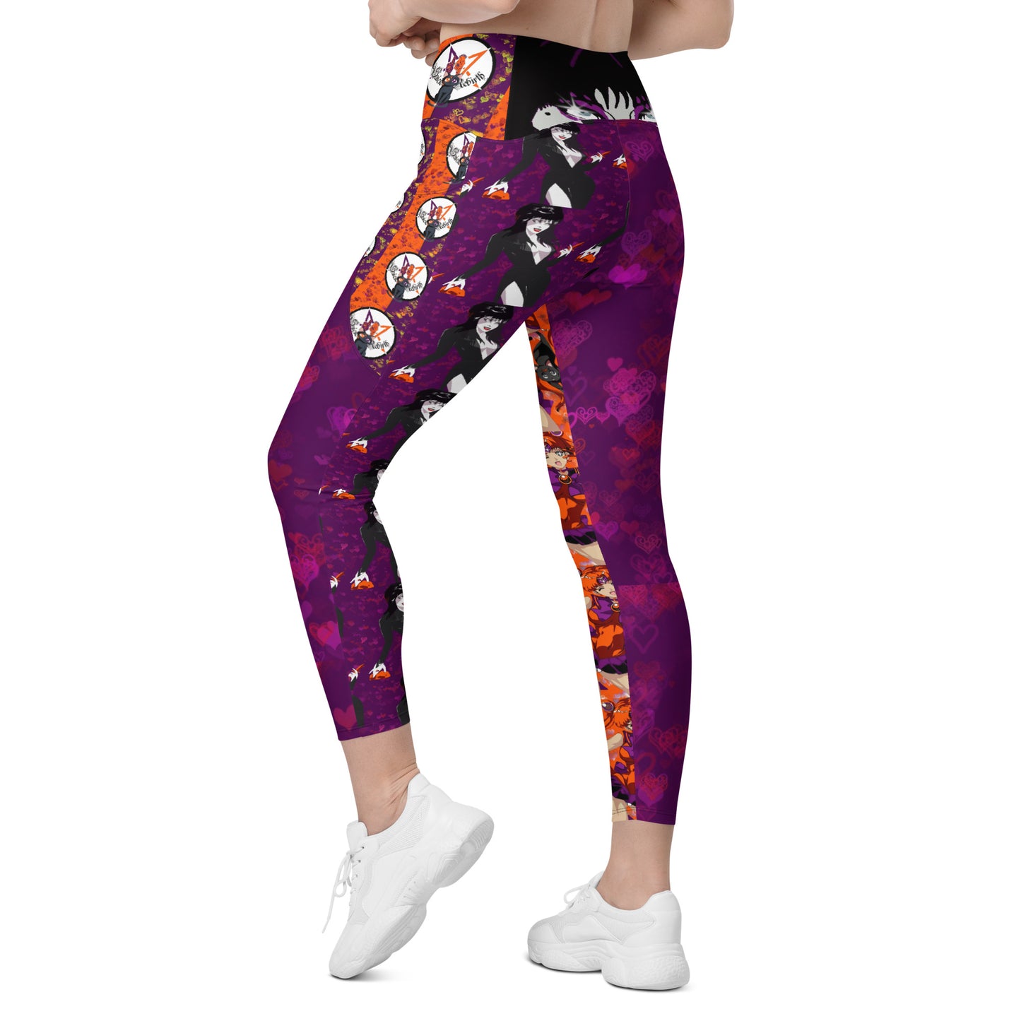 By Moonlight Crossover leggings with pockets