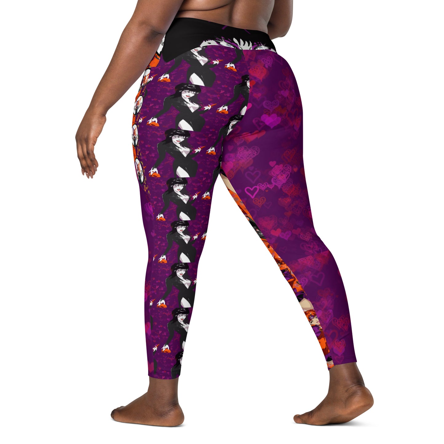 By Moonlight Crossover leggings with pockets