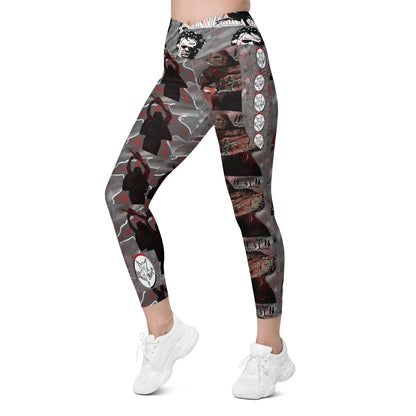 Goblin Chainsaw Crossover leggings with pockets