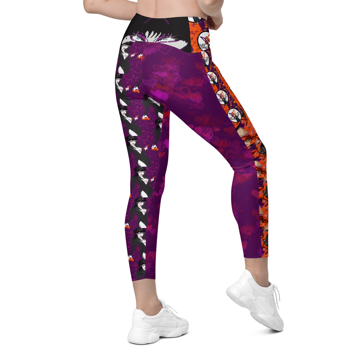 By Moonlight Crossover leggings with pockets