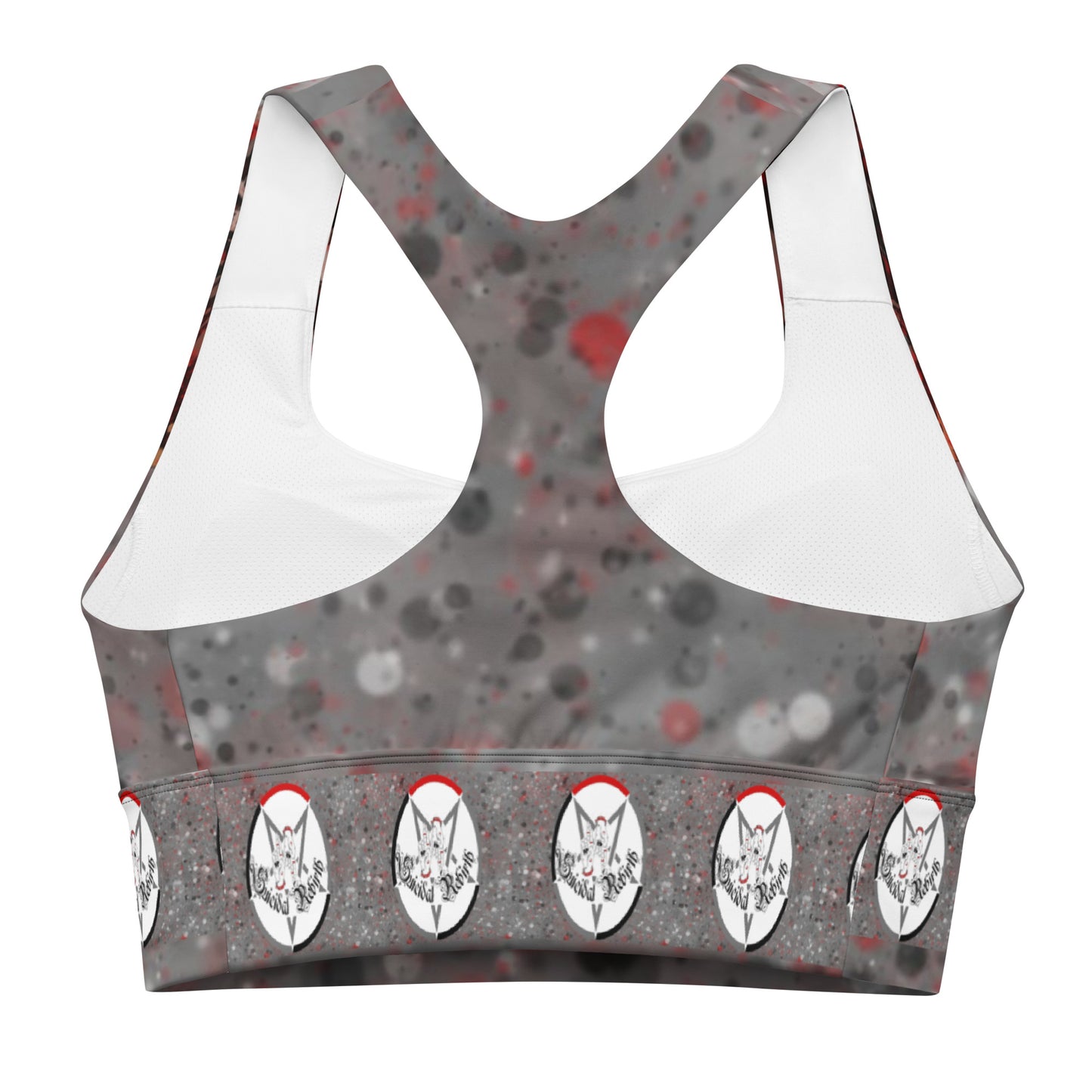 Goblin Massacre Longline sports bra