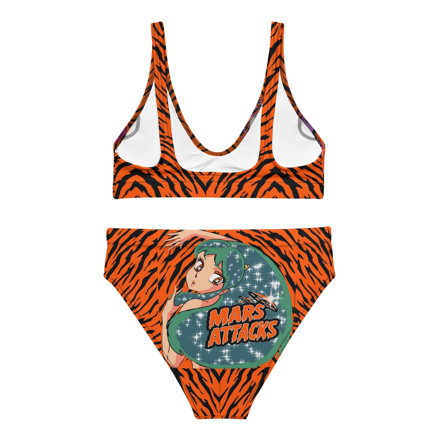 Ack Ack Ack Recycled high-waisted bikini