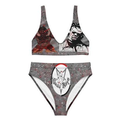 Goblin Chainsaw Recycled high-waisted bikini