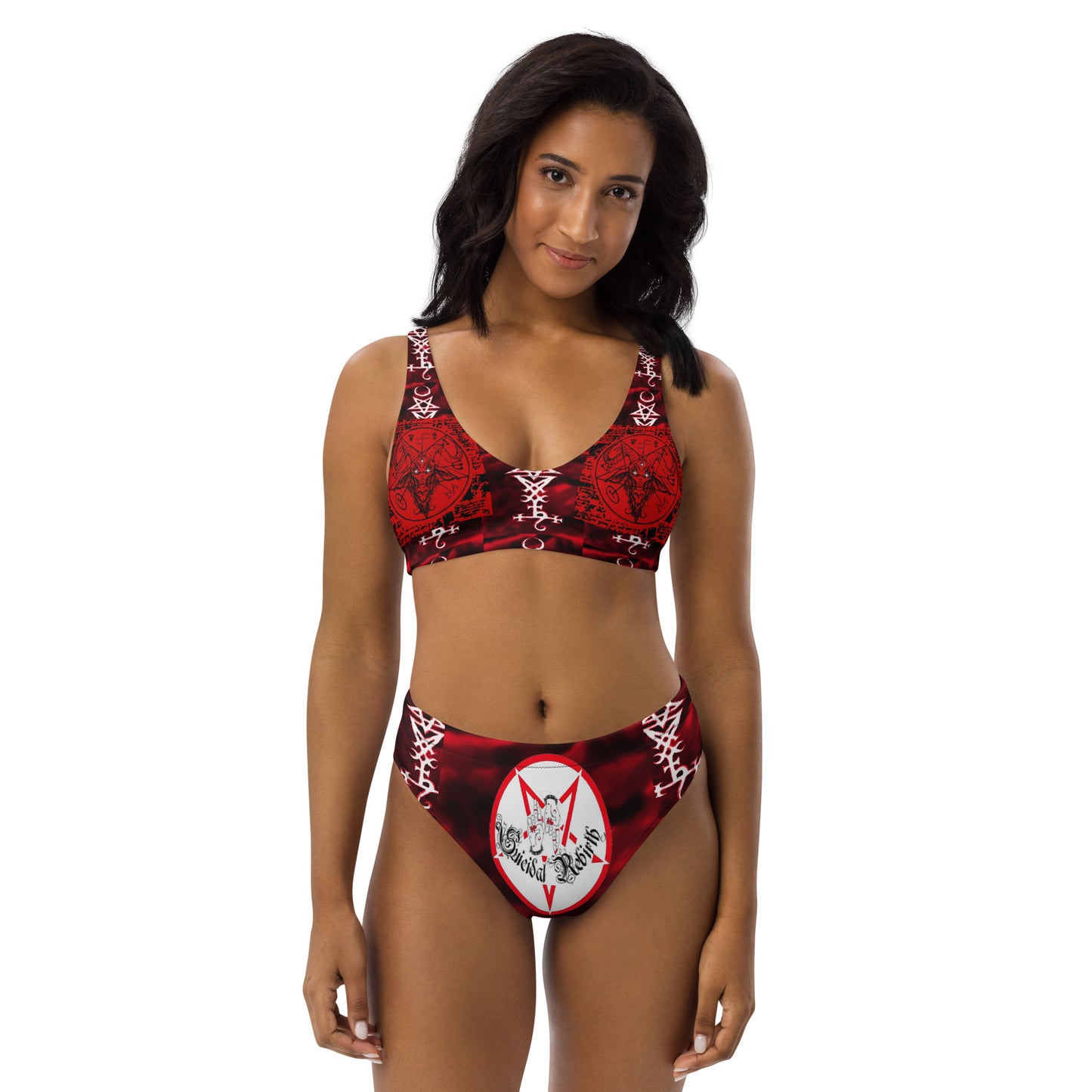 Bophomet Recycled high-waisted bikini