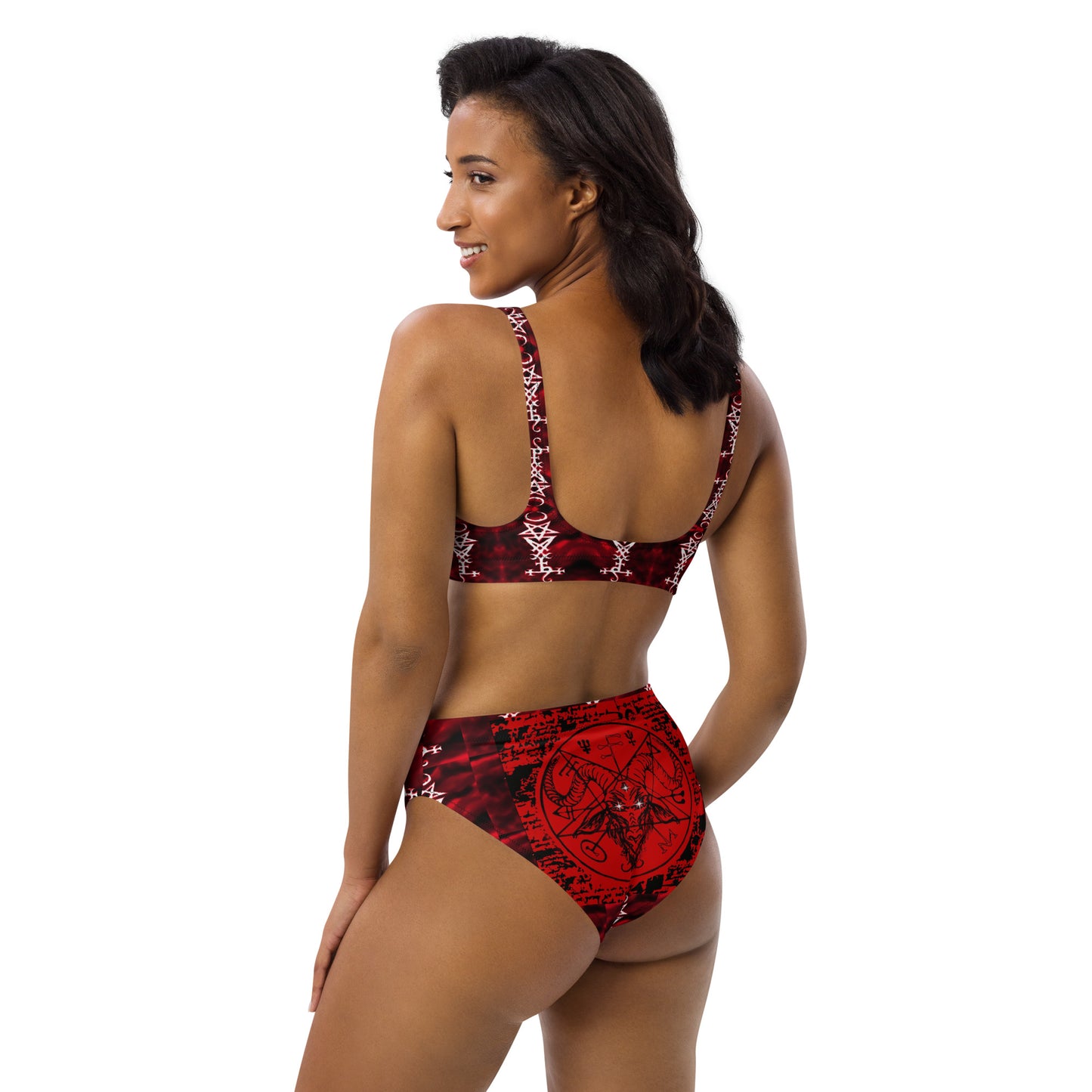 Bophomet Recycled high-waisted bikini