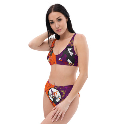 By Moonlight Recycled high-waisted bikini