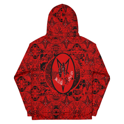 Bophomet Red Unisex Hoodie