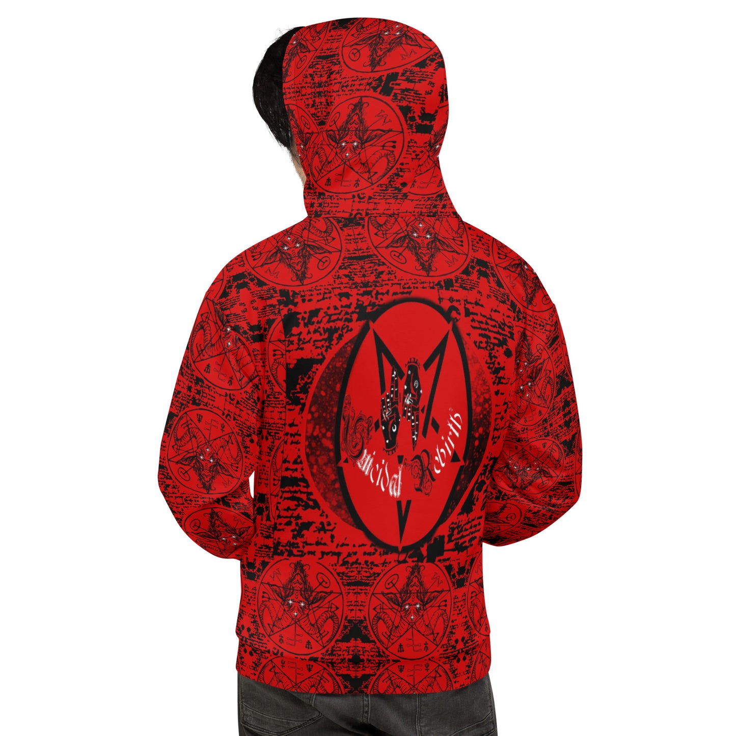 Bophomet Red Unisex Hoodie