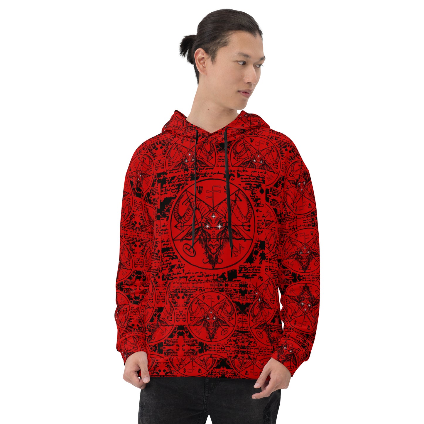 Bophomet Red Unisex Hoodie