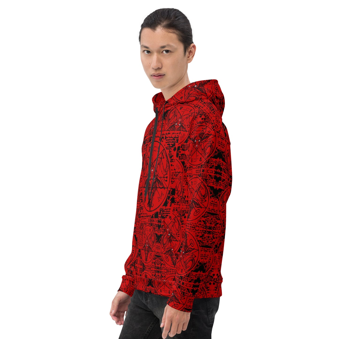 Bophomet Red Unisex Hoodie