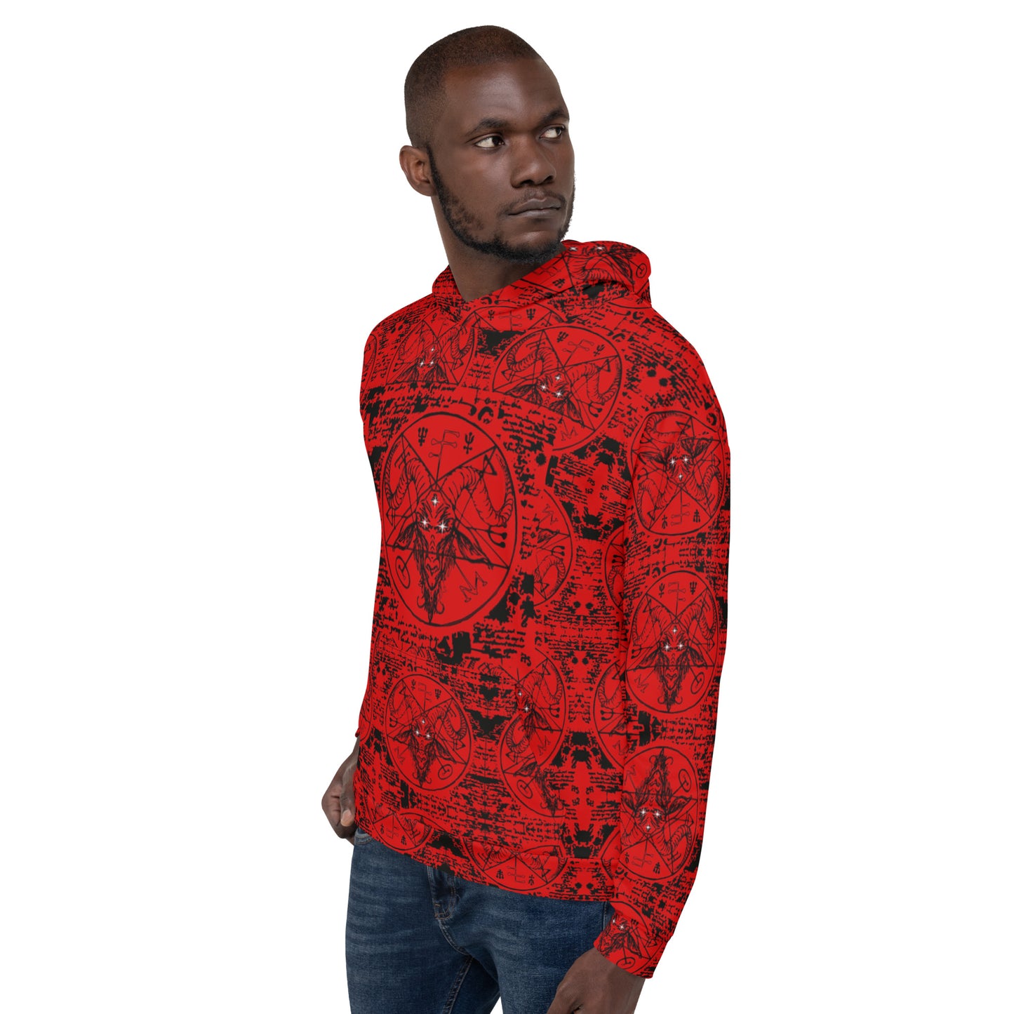 Bophomet Red Unisex Hoodie