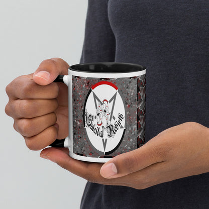 Goblin Chainsaw Mug with Color Inside