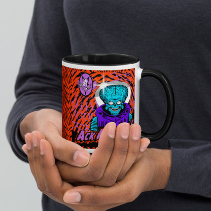 Ack Ack Ack Mug with Color Inside