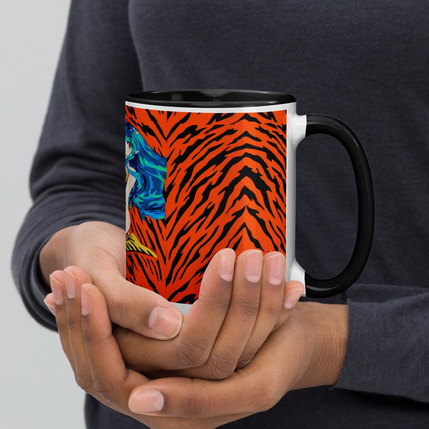 Ack Ack Ack Mug with Color Inside