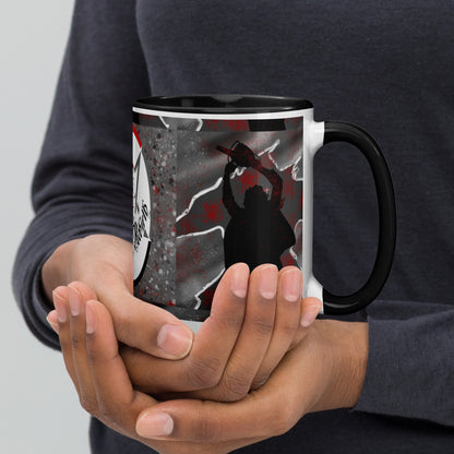 Goblin Chainsaw Mug with Color Inside