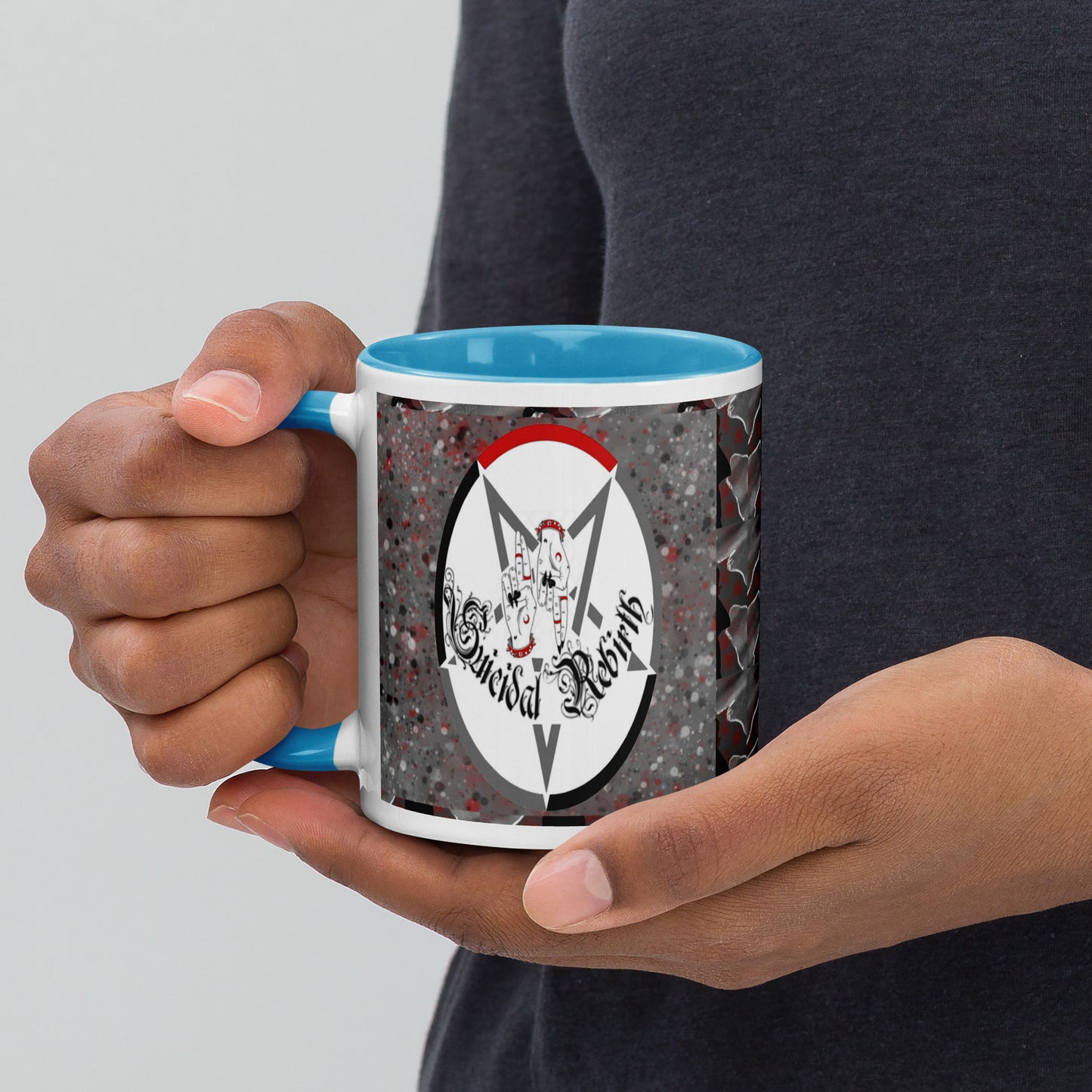 Goblin Chainsaw Mug with Color Inside