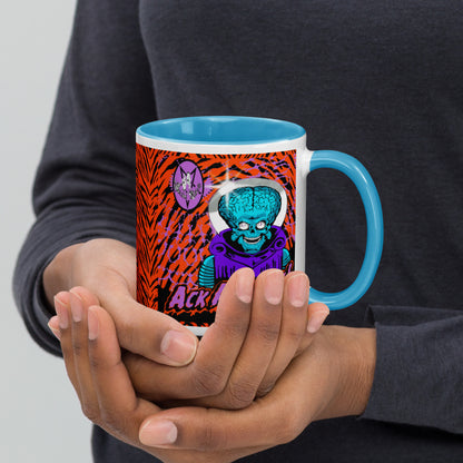 Ack Ack Ack Mug with Color Inside