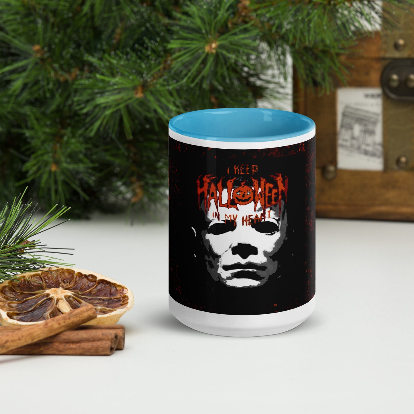 Trick or Treat Mug with Color Inside