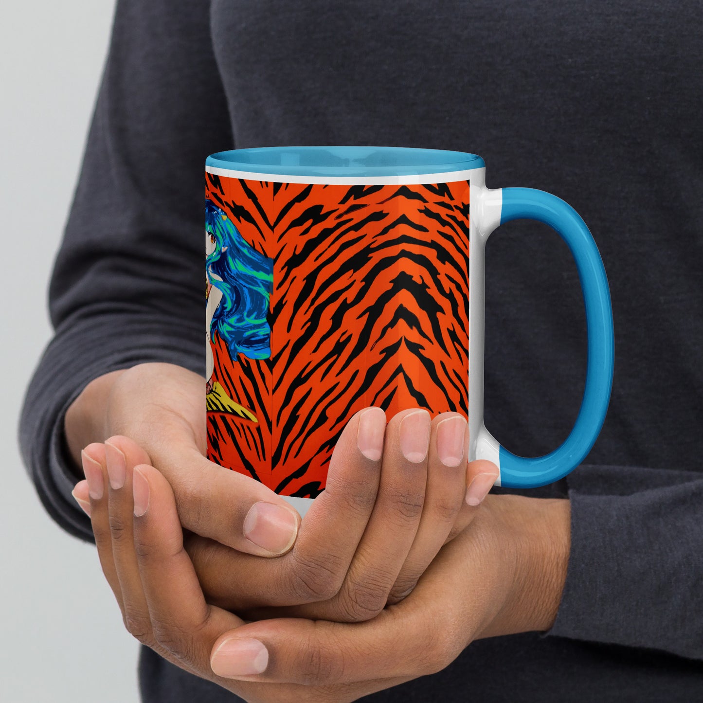 Ack Ack Ack Mug with Color Inside