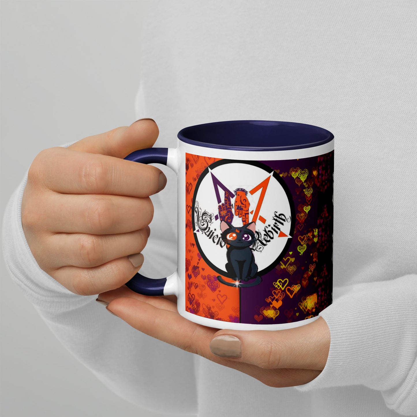 By Moonlight Mug with Color Inside