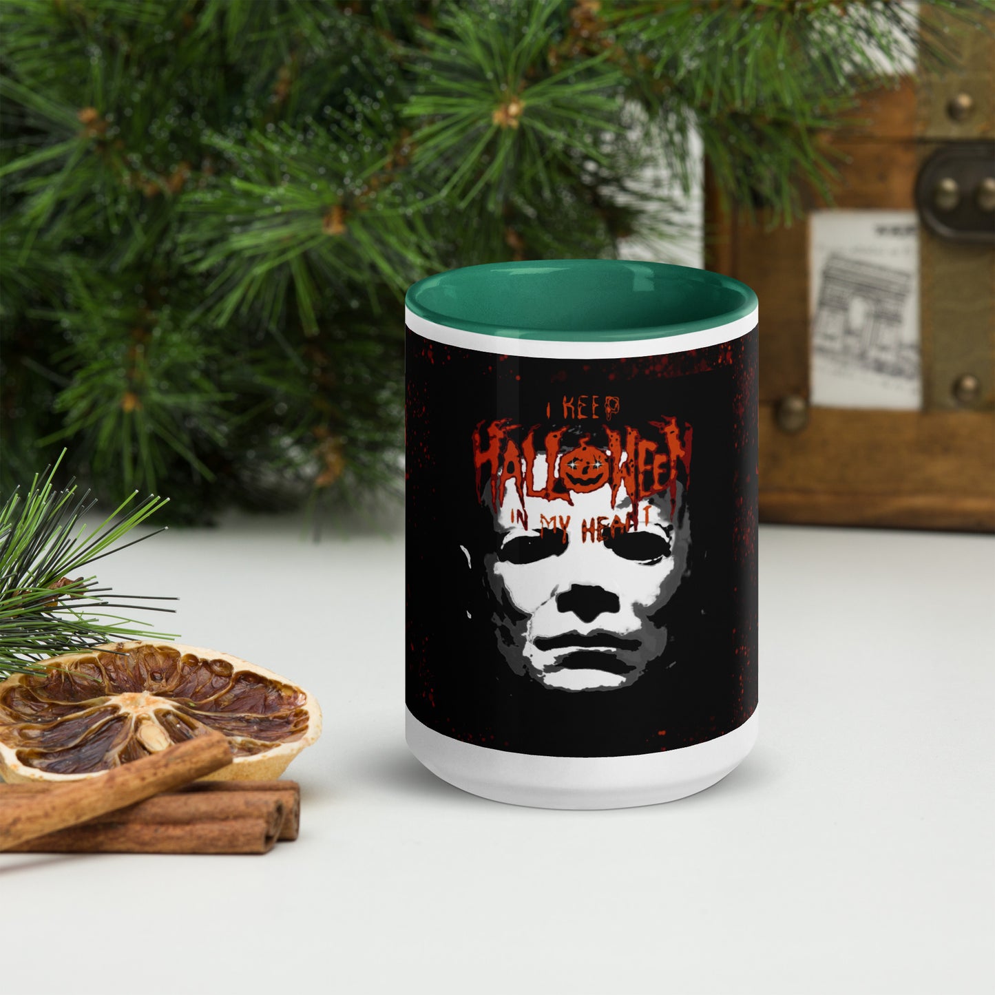 Trick or Treat Mug with Color Inside