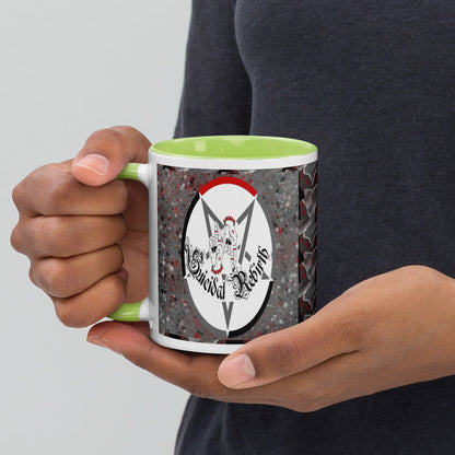 Goblin Chainsaw Mug with Color Inside