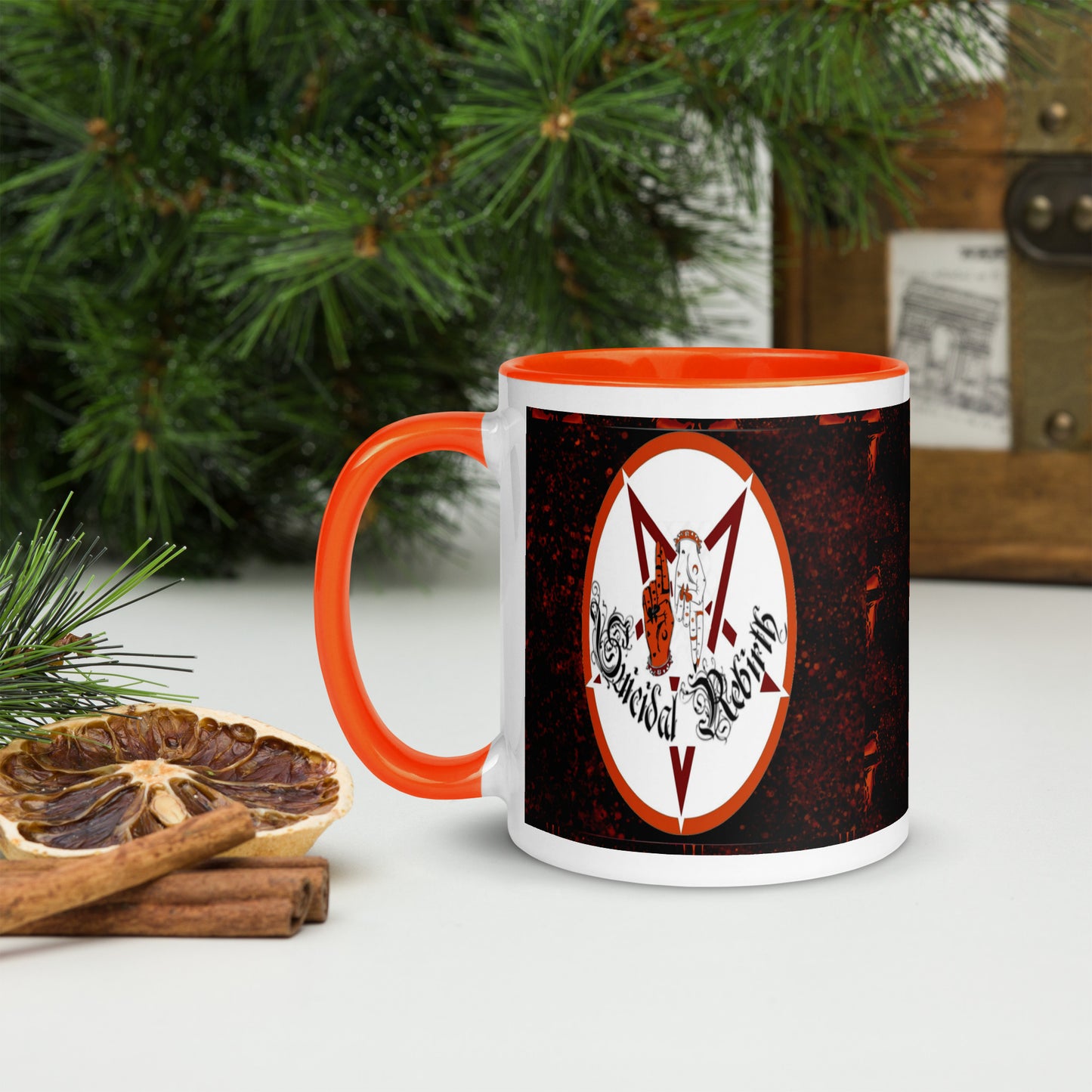 Trick or Treat Mug with Color Inside