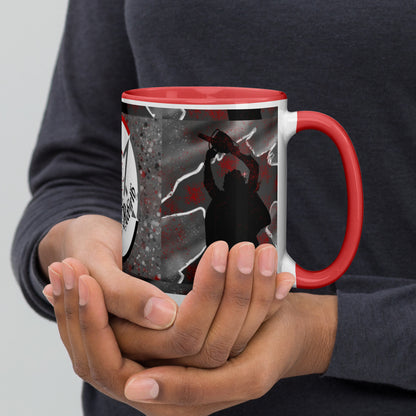 Goblin Chainsaw Mug with Color Inside