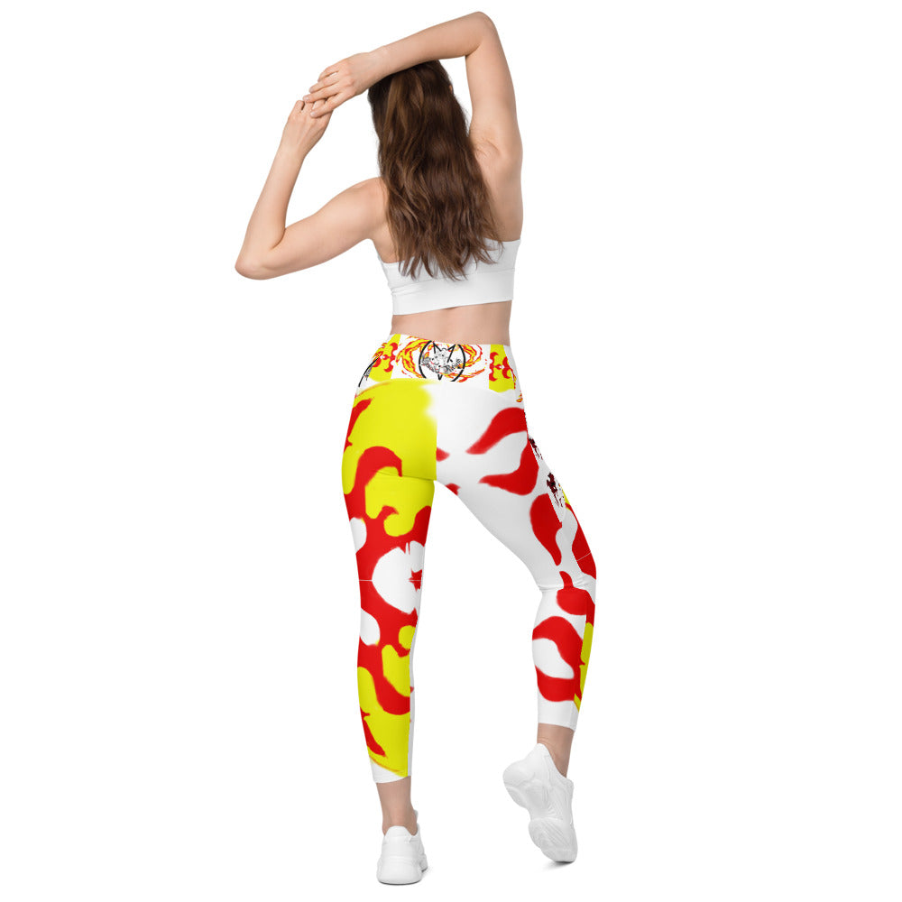 Demon Slayer Rengoku Crossover Leggings