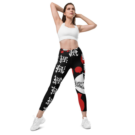 Demon Slayer Tengen Uzui Inspired Crossover leggings