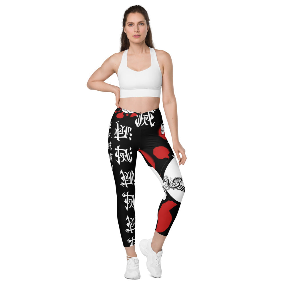 Demon Slayer Tengen Uzui Inspired Crossover leggings