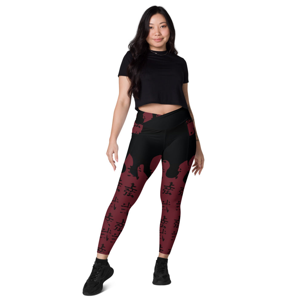 Demon Slayer Upper Moon 2 Crossover Leggings