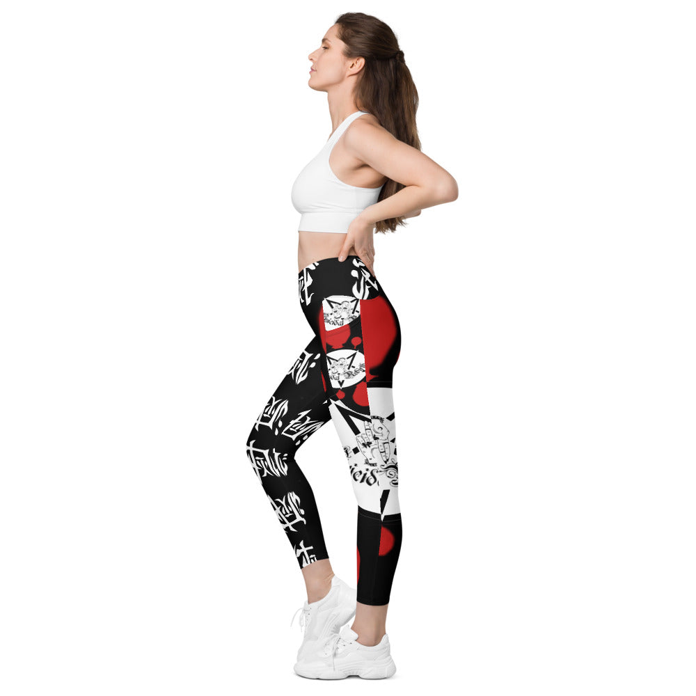 Demon Slayer Tengen Uzui Inspired Crossover leggings