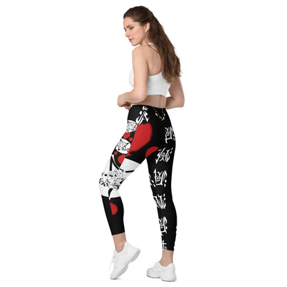 Demon Slayer Tengen Uzui Inspired Crossover leggings