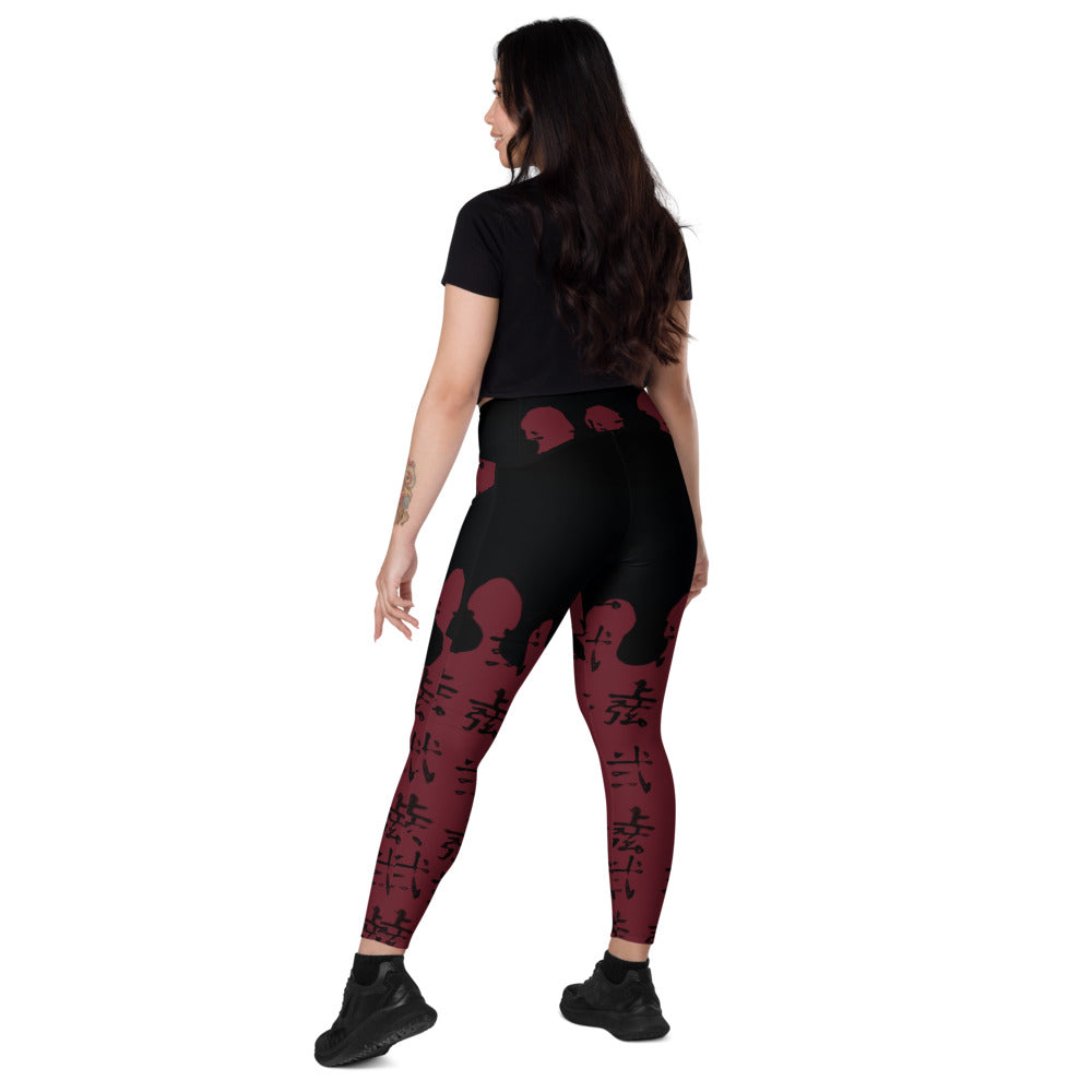 Demon Slayer Upper Moon 2 Crossover Leggings