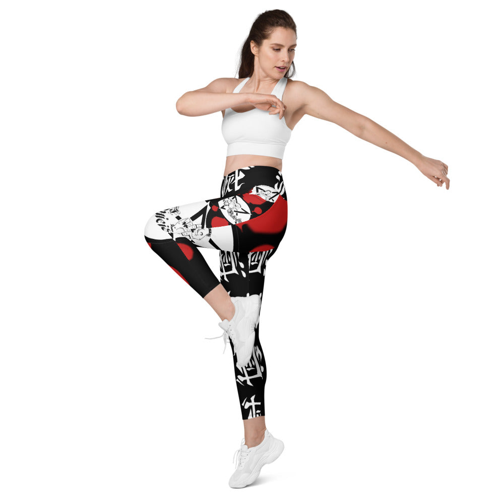 Demon Slayer Tengen Uzui Inspired Crossover leggings