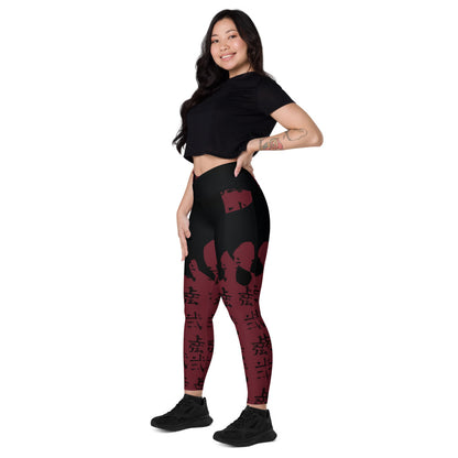 Demon Slayer Upper Moon 2 Anime Leggings