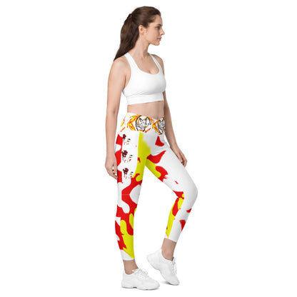 Demon Slayer Rengoku Crossover Leggings