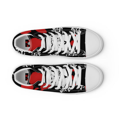 Demon Slayer Tengen Uzui Men’s High Top Anime Shoes