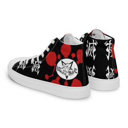 Demon Slayer Tengen Uzui Men’s High Top Anime Shoes