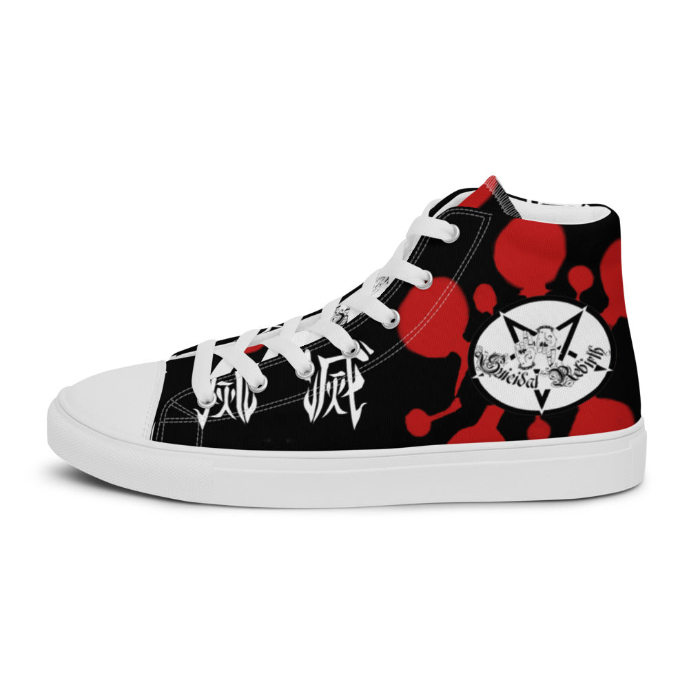 Demon Slayer Tengen Uzui Men’s High Top Anime Shoes