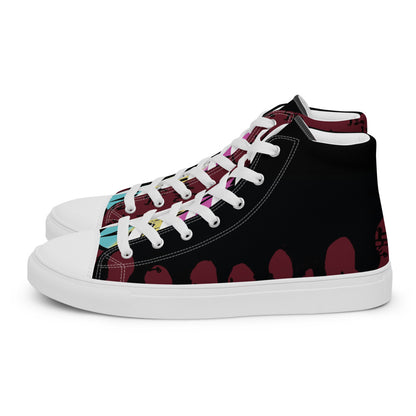 Demon Slayer Upper Moon 2 Women’s High Top Anime Shoes