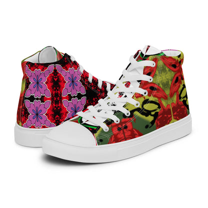 Demon Slayer Upper Moon 6 Women’s High Top Anime Shoes