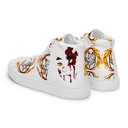 Demon Slayer Rengoku Women’s High Top Anime Shoes