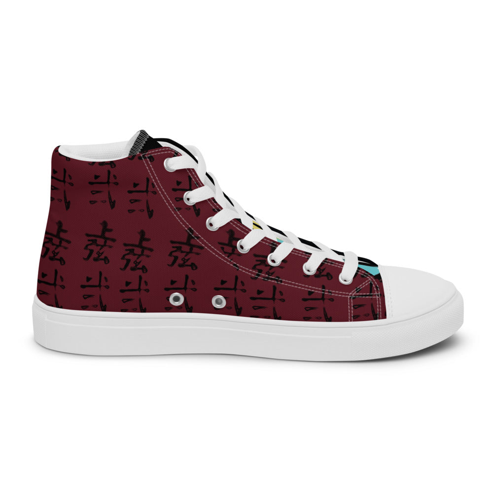 Demon Slayer Upper Moon 2 Women’s High Top Anime Shoes