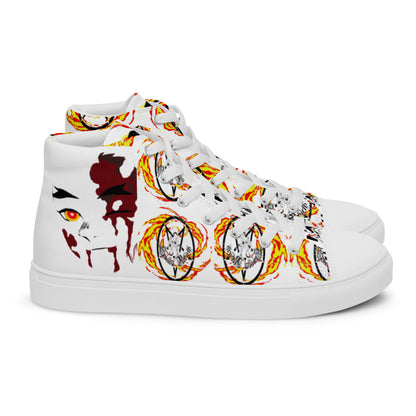 Demon Slayer Rengoku Women’s High Top Anime Shoes