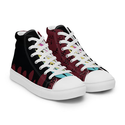 Demon Slayer Upper Moon 2 Women’s High Top Anime Shoes